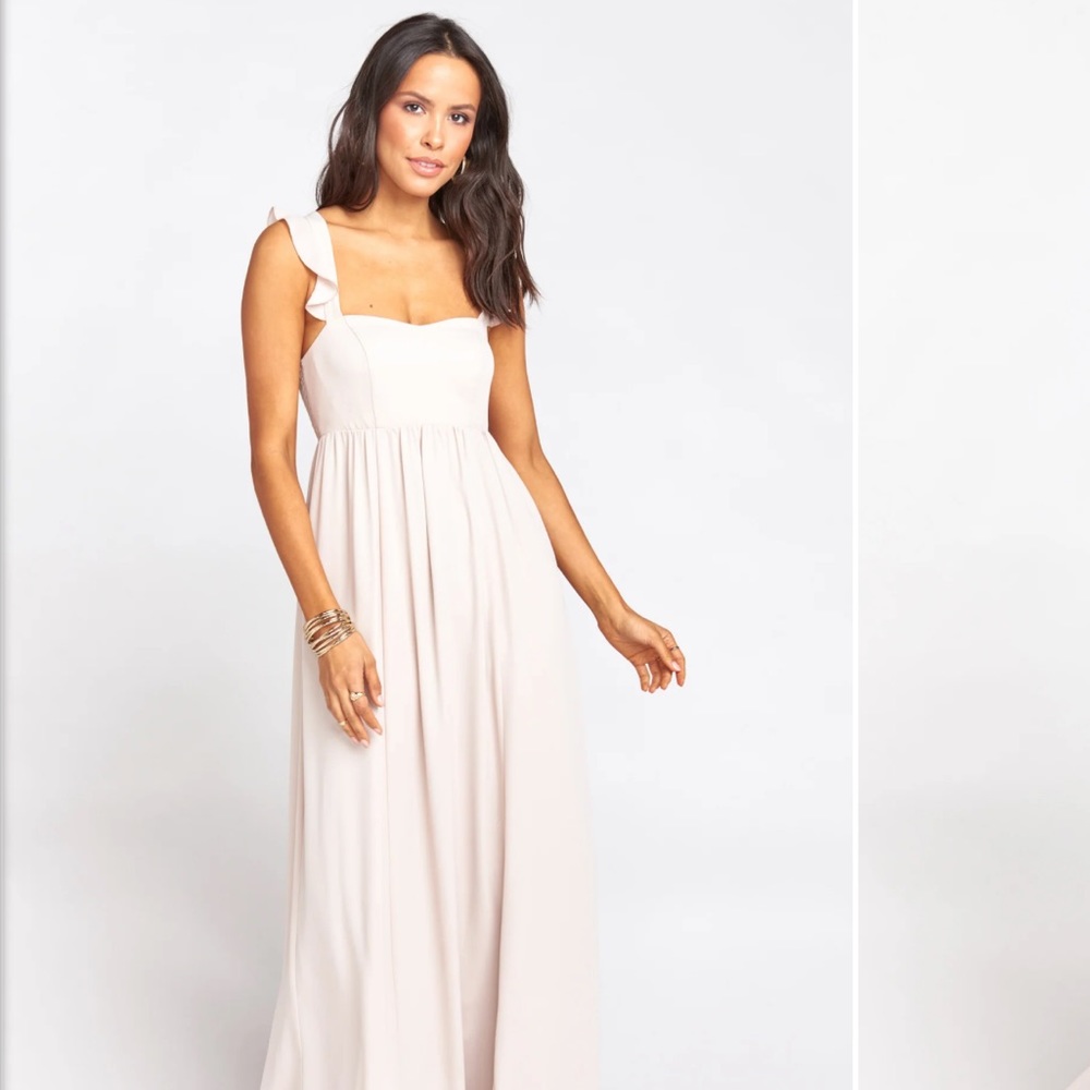 Show Me the Ring Crisp - June Maxi Dress - Show Me Your MuMu - XS